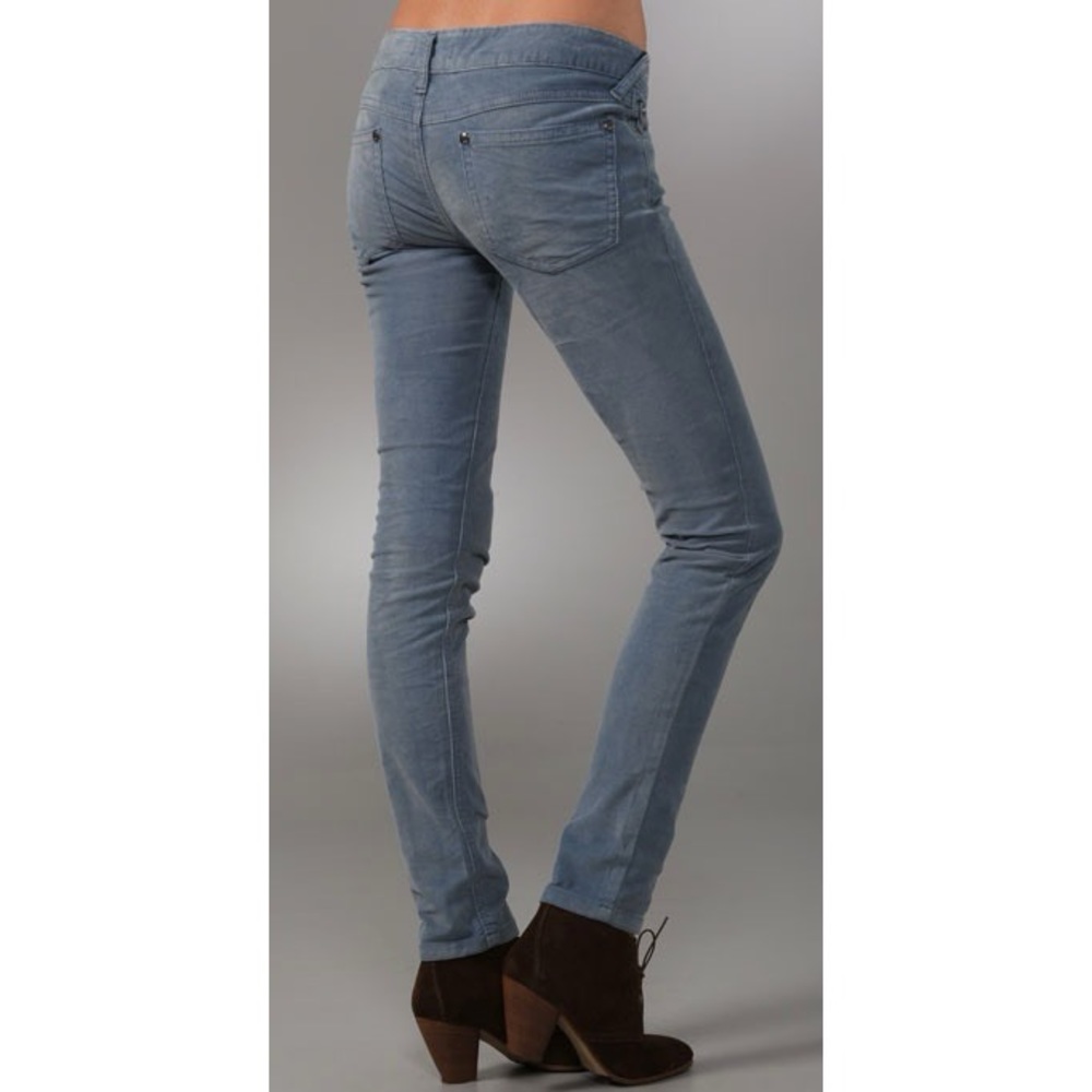 FREE PEOPLE LIGHT BLUE CORDUROYS